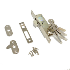 Замок врезной для откатных ворот с крючком Apecs 